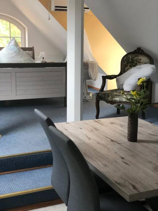 Penthouse Bernd Im Waldschloesschen Direkt Am See Wendisch Rietz Luaran gambar