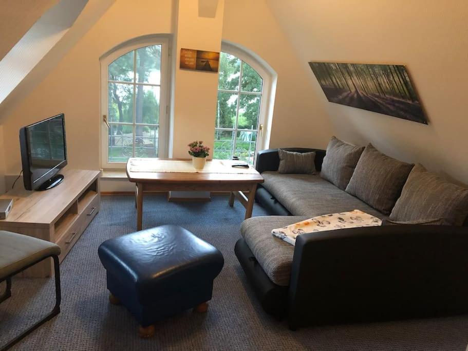 Penthouse Bernd Im Waldschloesschen Direkt Am See Wendisch Rietz Luaran gambar